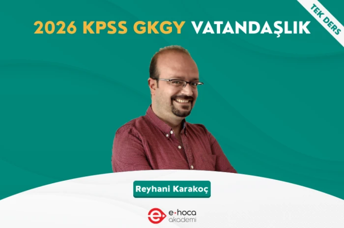2026 KPSS GKGY VATANDAŞLIK