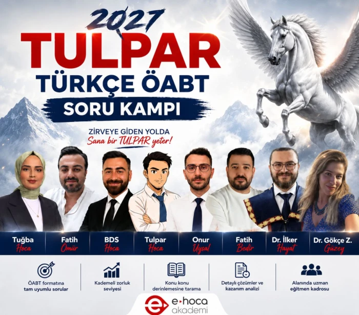 2027 TULPAR TÜRKÇE ÖABT SORU KAMPI ERKEN KAYIT