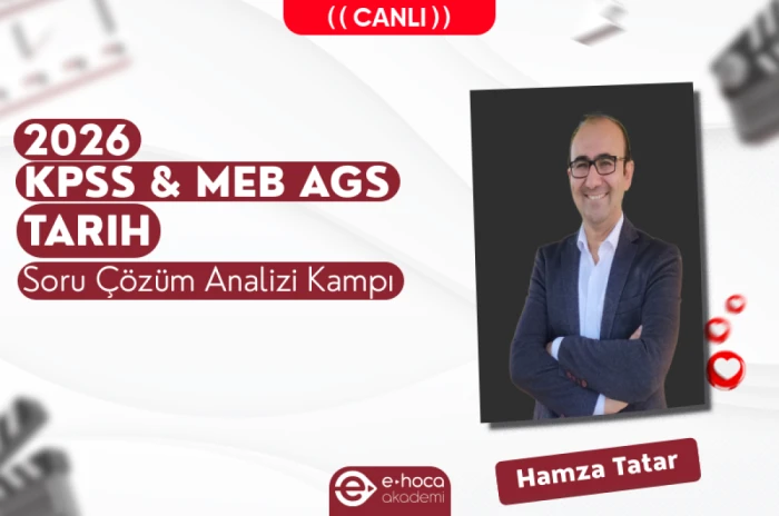 2026 TARİH – SORU ÇÖZÜM ANALİZİ KAMPI